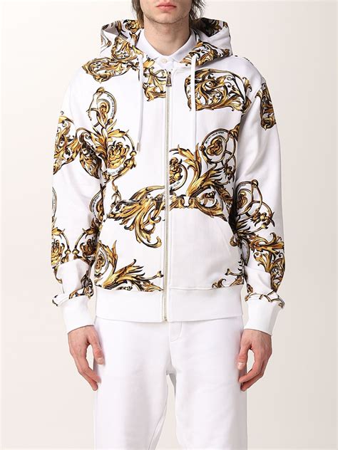 versace jumper white